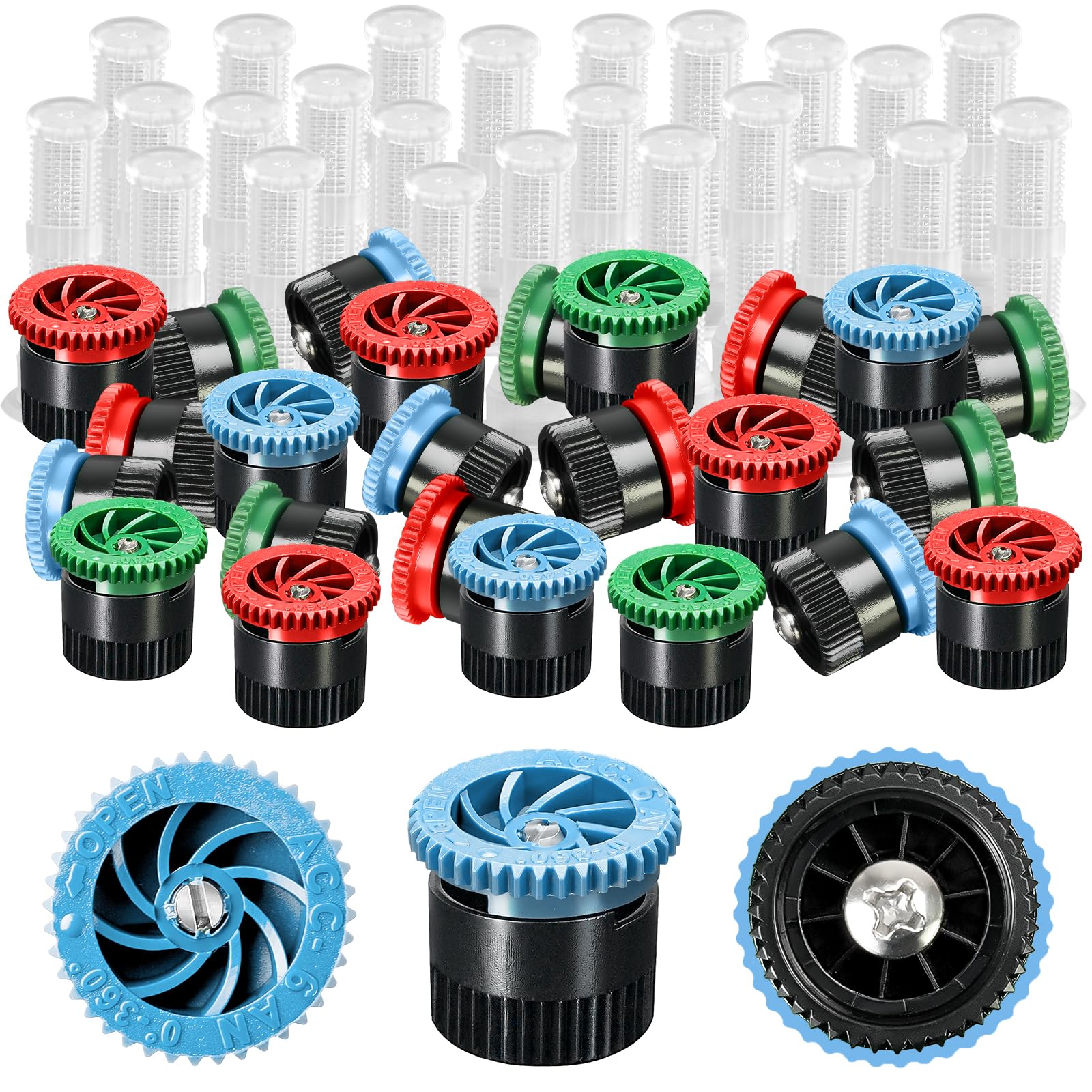 Amazon.com : HolyMaji 24 Pieces Variable Arc Nozzle